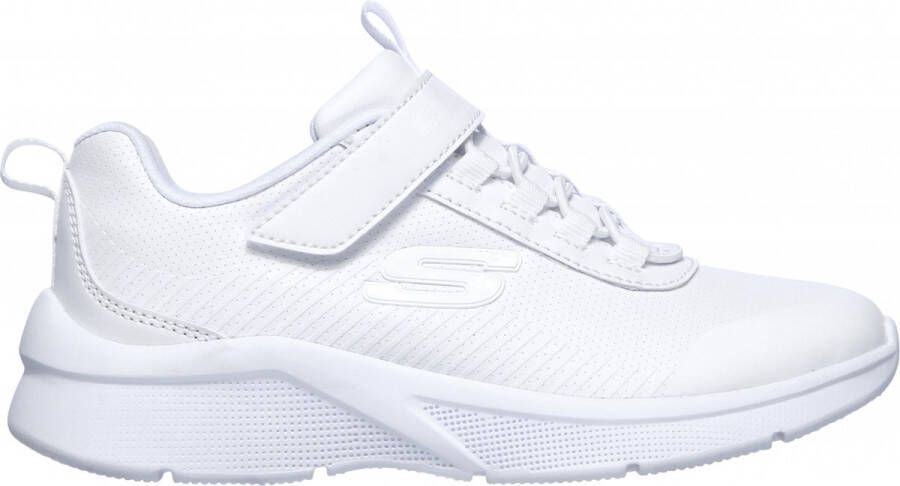 Skechers Microspec-Classmate 302607L-WHT voor meisje Wit Sneakers Sportschoenen - Foto 3