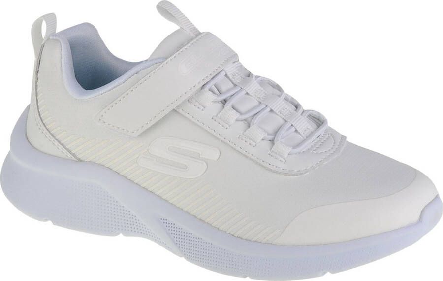 Skechers Microspec-Classmate 302607L-WHT voor meisje Wit Sneakers Sportschoenen - Foto 1