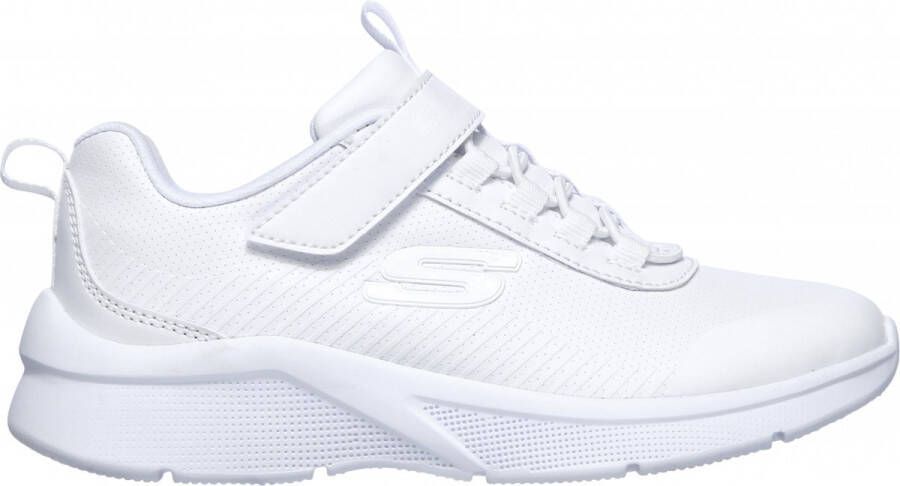 Skechers Microspec-Classmate 302607L-WHT voor meisje Wit Sneakers Sportschoenen
