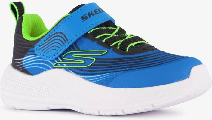 Skechers Microspec Advance jongens sneakers blauw