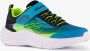 Skechers Microspec Advance jongens sneakers blauw - Thumbnail 5