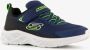 Skechers Microspec II Zovrix 403924L-NBLM voor een Marineblauw Sneakers Sportschoenen - Thumbnail 1