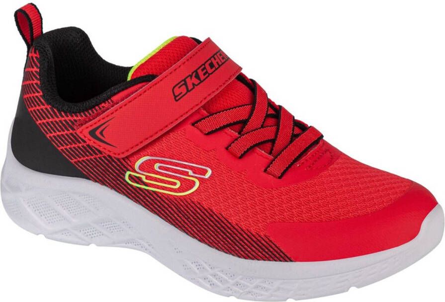 Skechers Microspec Ii Zovrix Schoenen Zonder Veters Rood 1 2 Jongen