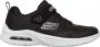 Skechers microspec max sneakers zwart wit kinderen - Thumbnail 1