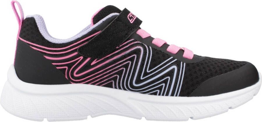 Skechers Microspec Plus Swirl Sweet Meisjes Sneaker Schoenen 303535L BKMT