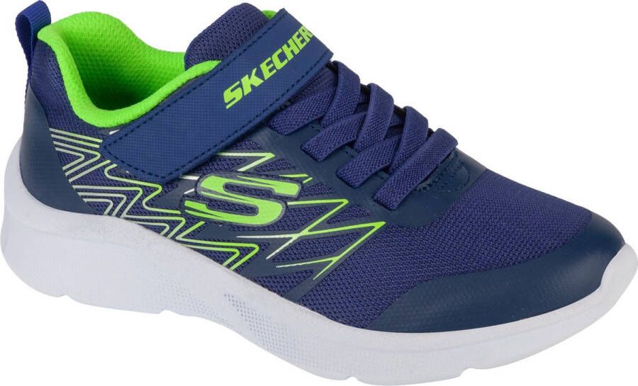 Skechers Microspec Texlor 403770L-NVLM voor een jongen Marineblauw Sneakers