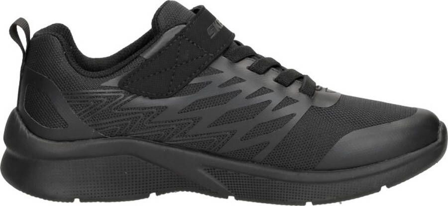 Skechers Microspec Texlor 403770L-BBK voor een jongen Zwart Sneakers