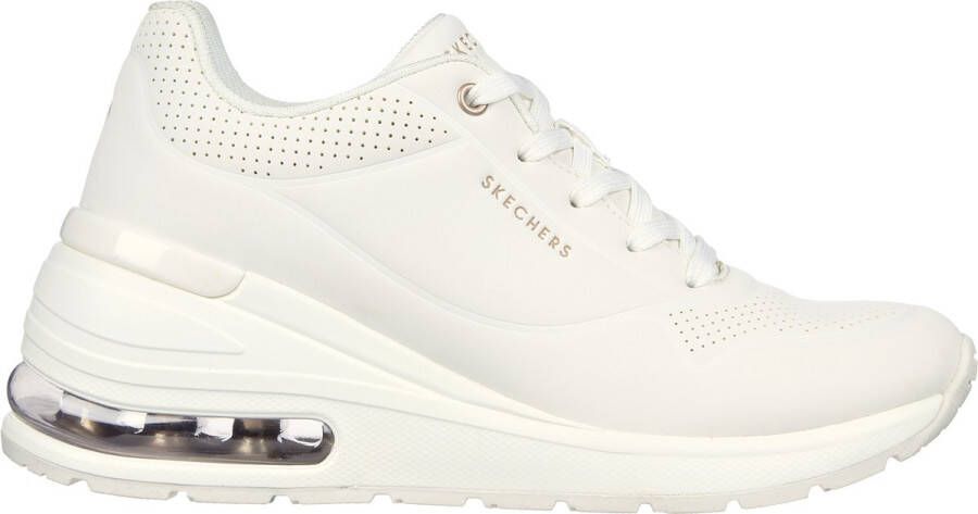 Skechers MILLION AIR ELEVATED AIR dames sneakers Wit