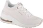 Skechers Million Air-Elevated Air 155401-WHT Vrouwen Wit Sneakers - Thumbnail 2