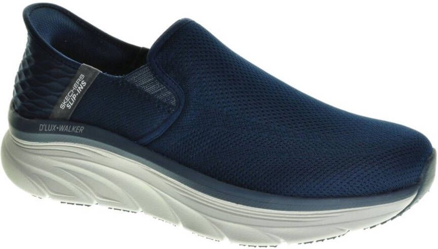 Skechers Mocassin Blauw Slip-ins
