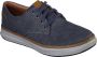 Skechers Moreno Ederson Sneakers Blauw Textiel Heren - Thumbnail 1