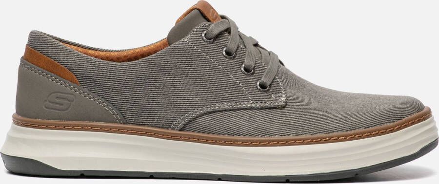 Skechers Moreno Ederson Sneakers Taupe Textiel Heren - Foto 2
