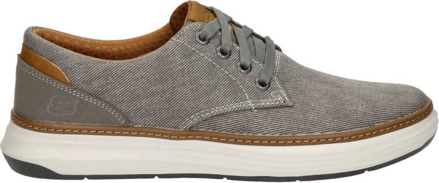 Skechers Moreno Ederson Sneakers Taupe Textiel Heren - Foto 3
