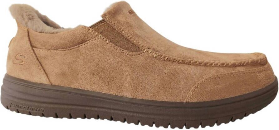 Skechers Murette Sfield Heren Sloffen Tan