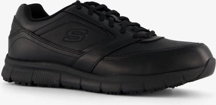 Skechers Nampa heren werkschoenen antislip Zwart Extra comfort Memory Foam