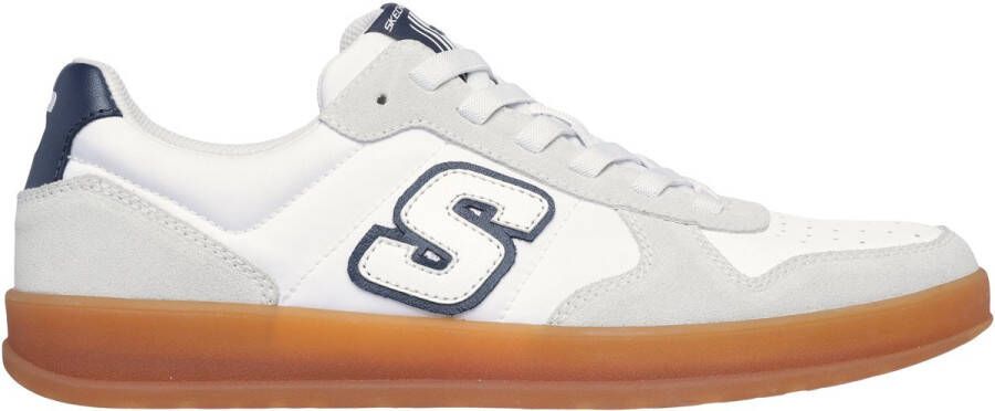 Skechers Slip-on sneakers NEW WAVE CUP-CALVEN retro sneaker veterschoen met elastiek