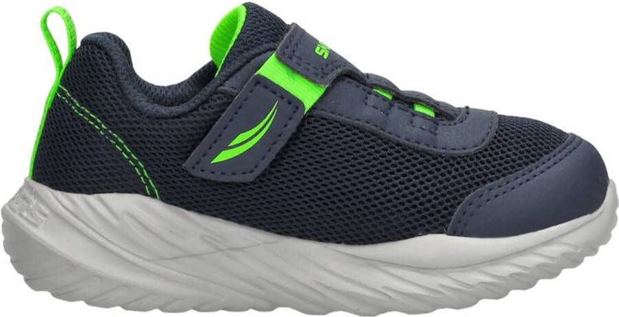Skechers Nitro Sprint Klittenband Laag Blauw