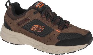 Skechers Oak Canyon 51893-CHBK Mannen Bruin Trekkingschoenen Sportschoenen