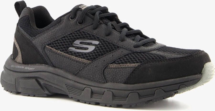 Skechers Oak Canyon heren wandelschoenen A Zwart Extra comfort Memory Foam