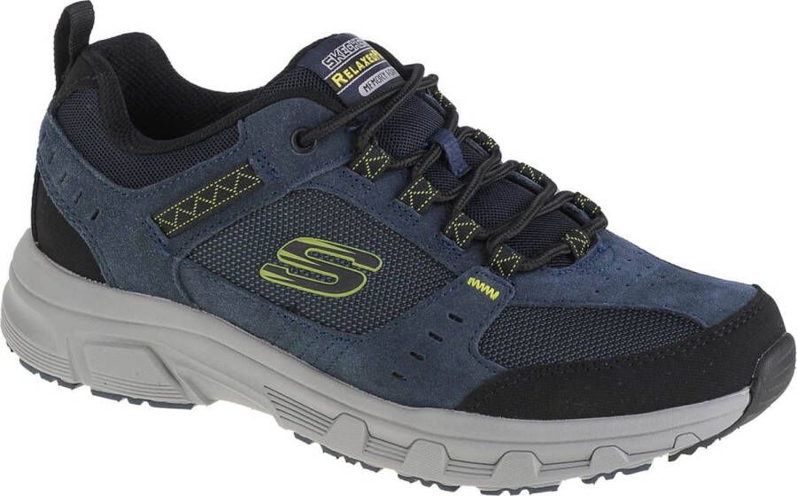 Skechers Relaxed Fit: Oak Canyon wandelschoenen Blauw Extra comfort Memory Foam