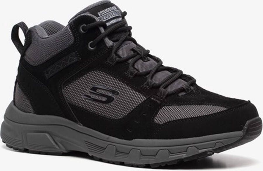 Skechers Oak Canyon Ironhide heren wandelschoenen Zwart Extra comfort Memory Foam