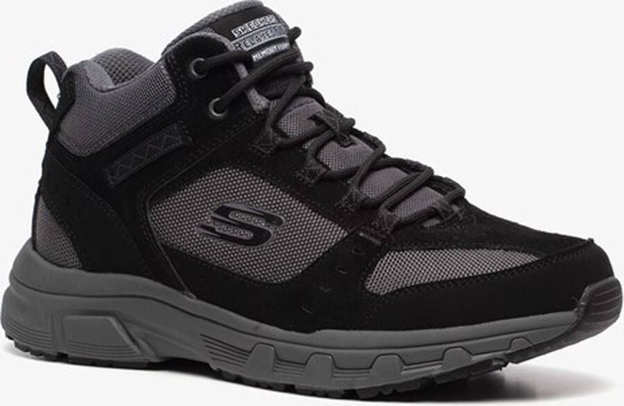 Skechers Oak Canyon Ironhide heren wandelschoenen Zwart Extra comfort Memory Foa