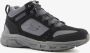 Skechers Oak Canyon Ironhide heren wandelschoenen Zwart Extra comfort Memory Foam - Thumbnail 1