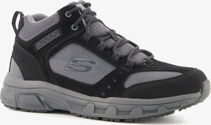 Skechers Oak Canyon Ironhide heren wandelschoenen Zwart Extra comfort Memory Foam
