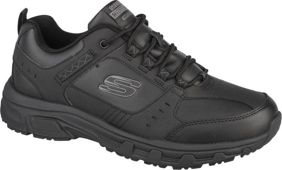 Skechers Oak Canyon-Redwick 51896-BBK Mannen Zwart Sneakers Schoenen - Foto 1