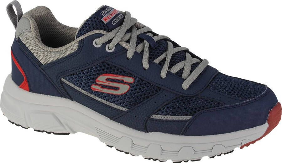 Skechers Oak Canyon-Verketta 51898-NVGY Mannen Marineblauw Sneakers Sportschoenen