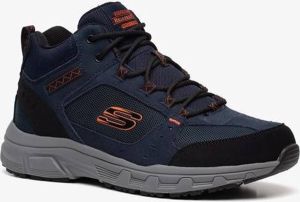 Skechers Oak Canyon heren wandelschoenen A B Blauw Extra comfort Memory Foam