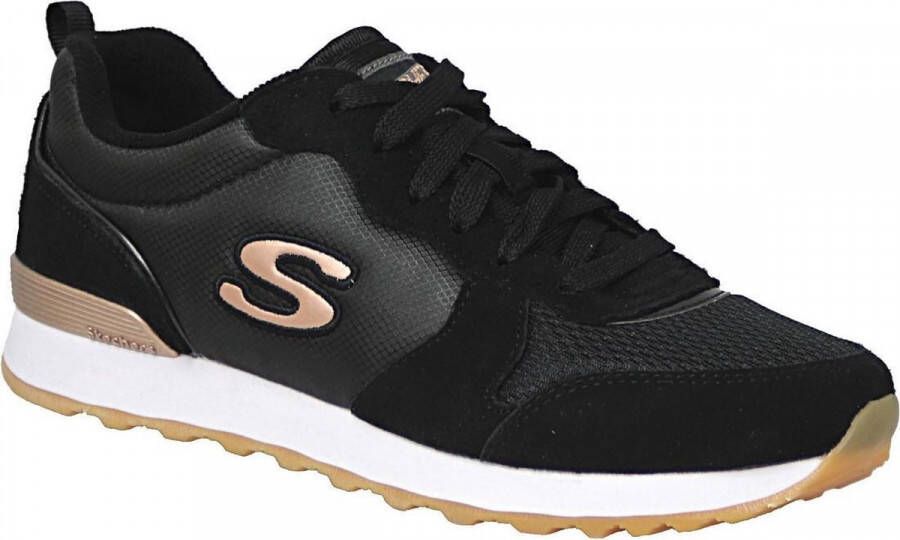Skechers OG 85 Goldn Gurl Dames Sneakers Schoenen Zwart 111-BLK