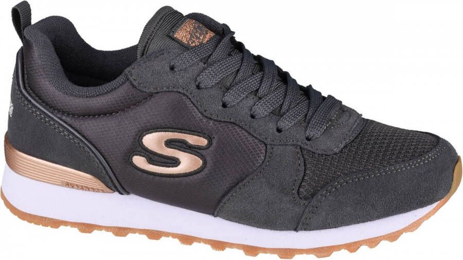 Skechers Sneakers GoldN Gurl Vrijetijdsschoen halfschoen veterschoen met air-cooled memory foam - Foto 3