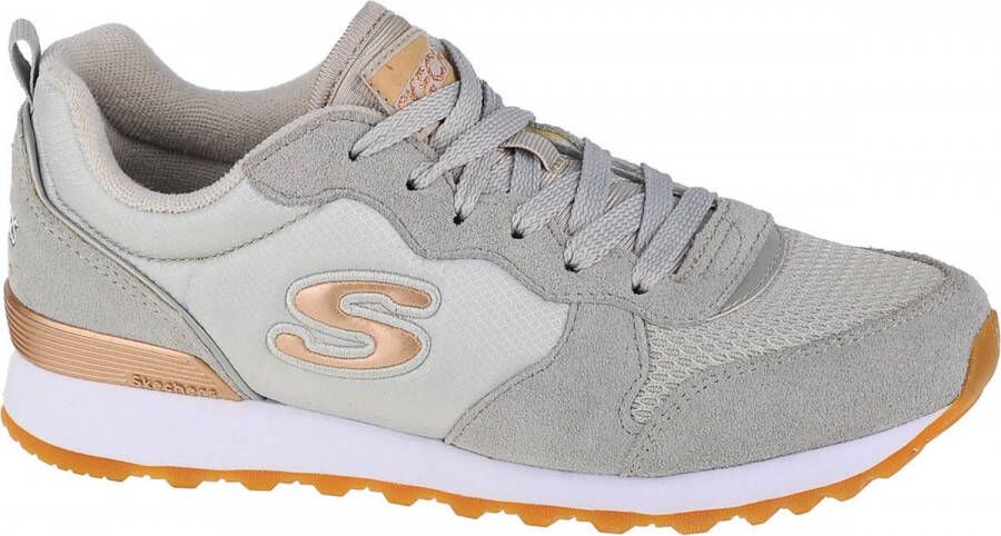 Skechers Sneakers GoldN Gurl Vrijetijdsschoen lage schoen veterschoen met air-cooled memory foam
