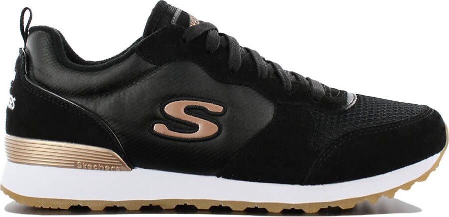 Skechers OG 85 Goldn Gurl Dames Sneakers Schoenen Zwart 111-BLK