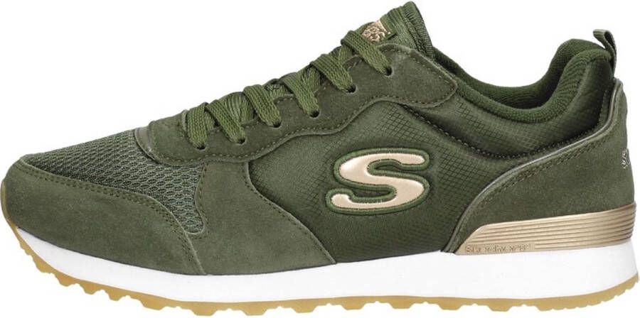Skechers Sneakers GoldN Gurl Vrijetijdsschoen halfschoen veterschoen met air-cooled memory foam