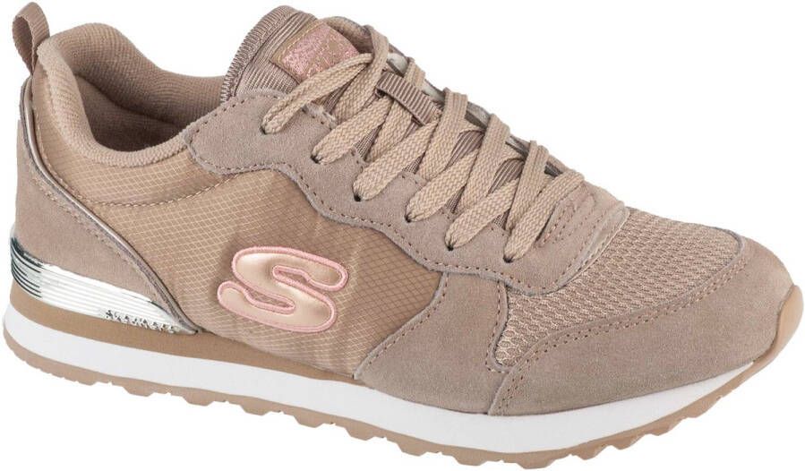 Skechers OG 85 Gold'n Gurl Vrouwen Beige Sneakers