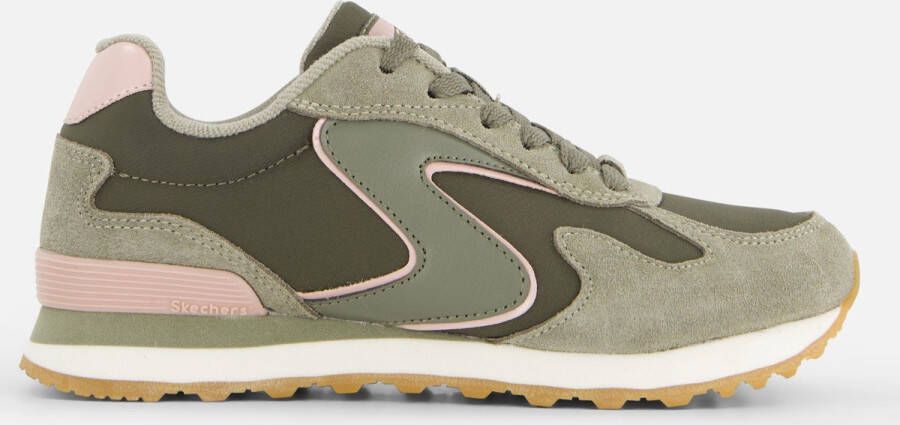 Skechers OG 85 Sneakers groen Suede Dames