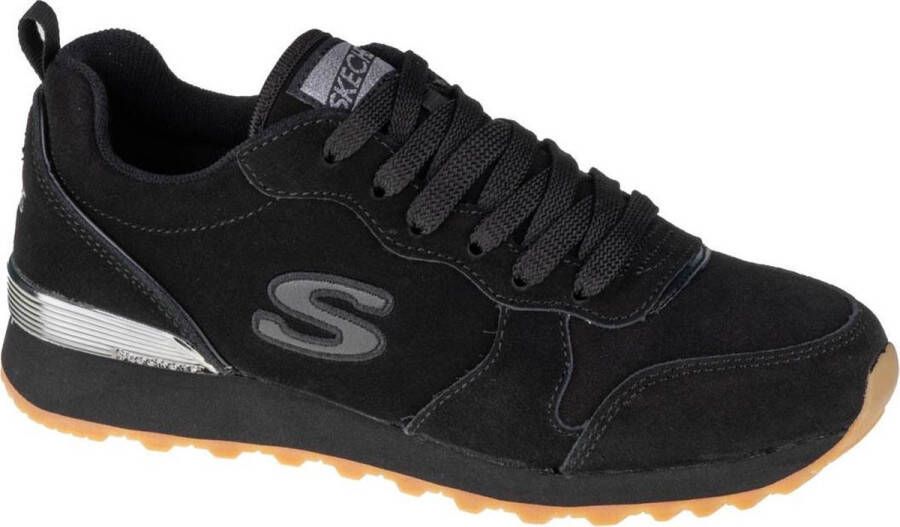 Skechers OG 85 Suede Eaze 155286 BBK Vrouwen Zwart Sneakers
