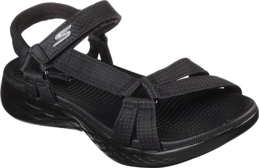 Skechers On The Go 600 Brilliancy Sandalen Dames Black