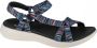 Skechers On The Go 600-Electric 140013-BKW Vrouwen Veelkleurig Sandalen - Thumbnail 1