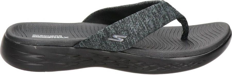 Skechers On The Go 600 Slippers Black - Schoenen.nl