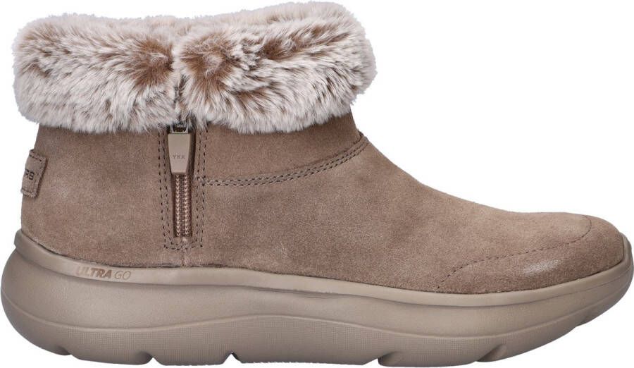 Skechers On-The-Go Enre Snow-Cappe Dames Instappers Bruin