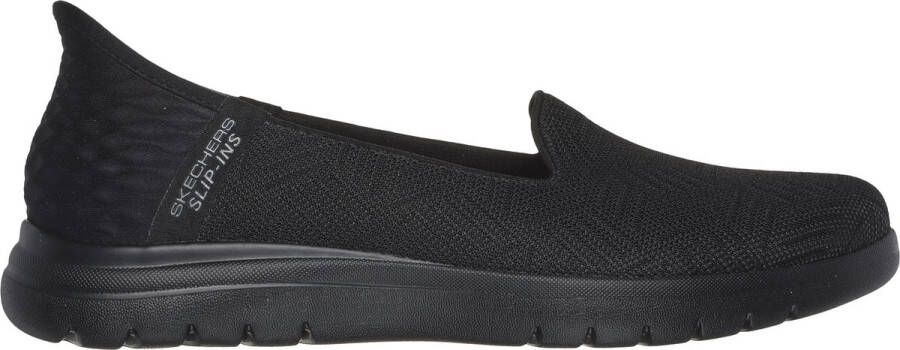 Skechers On-The-Go Flex Clover Dames Instappers Zwart