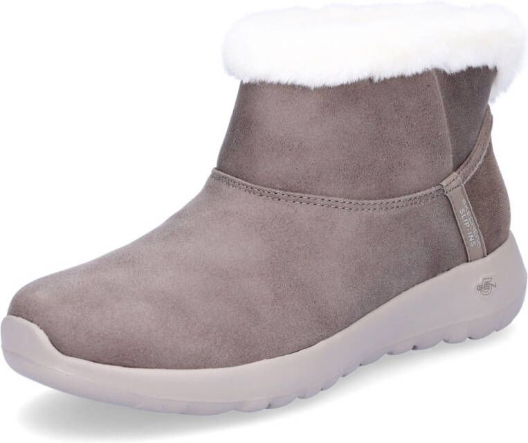 Skechers dameslaars On-The-Go Joy Cozy Dream taupe