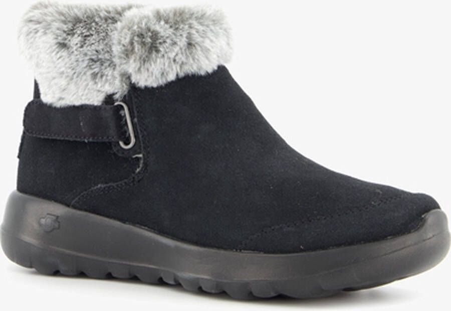 Skechers On The Go Joy First Glance 144041-BKGY Vrouwen Zwart Laarzen Sneeuw laarzen