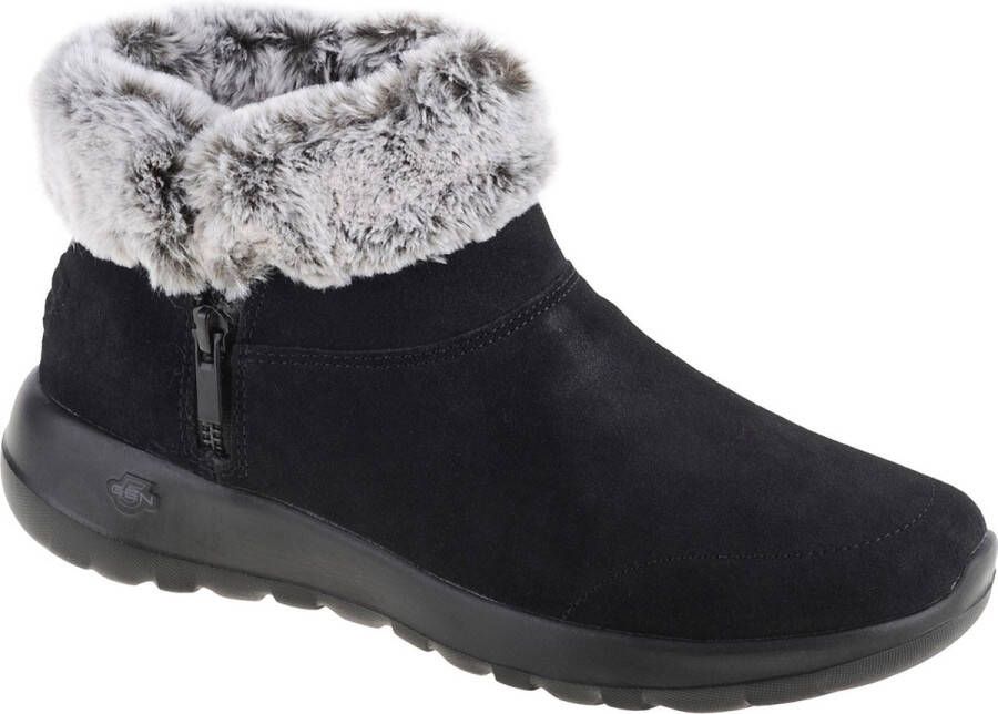 Skechers On The Go Joy-Savvy 144003-BKGY Vrouwen Zwart Laarzen Sneeuw laarzen