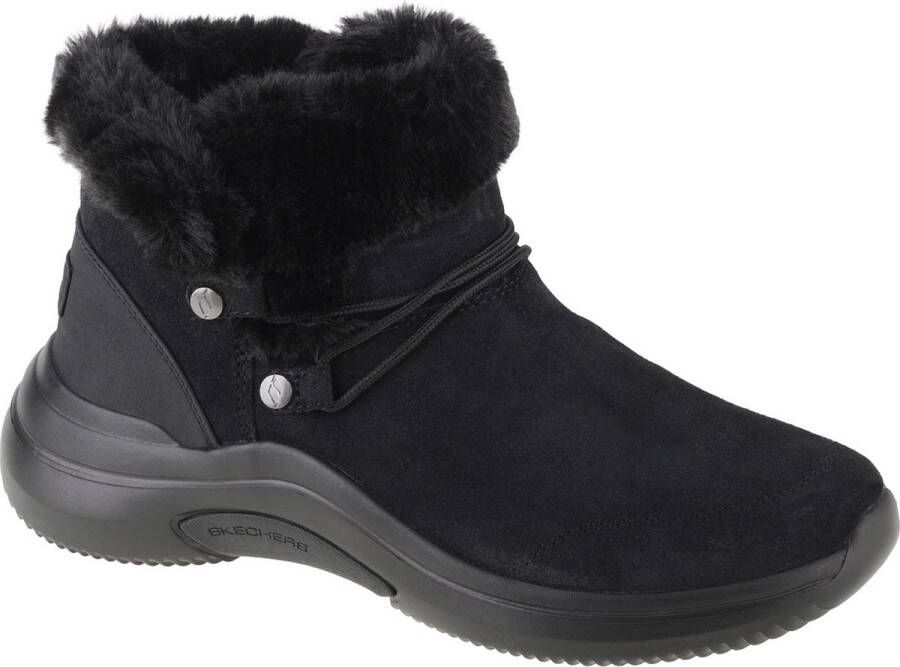 Skechers On The Go Midtown-Cozy Vibes 144271-BBK Vrouwen Zwart Laarzen
