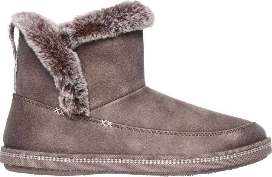 Skechers Cozy Campfire dames pantoffels beige Extra comfort Memory Foam