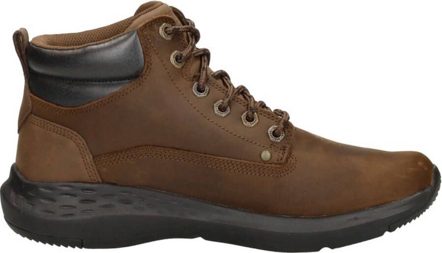 Skechers Parson Ederic Veterschoenen Hoog Donkerbruin